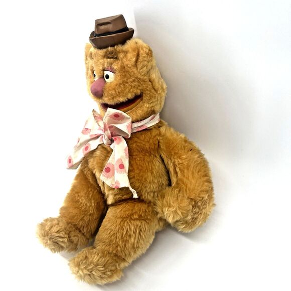 VINTAGE FOZZIE BEAR MUPPETS PLUSH DOLL JIM HENSON Direct Connect Intl 12” 1989 - Picture 7 of 8